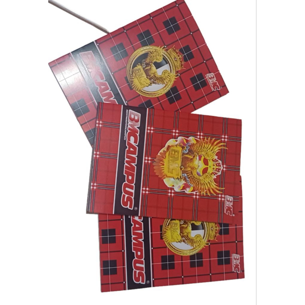 

[Whispers] BUKU Tulis BMC Campus Besar Boxy isi:36 Lembar / Pack(5Buku)