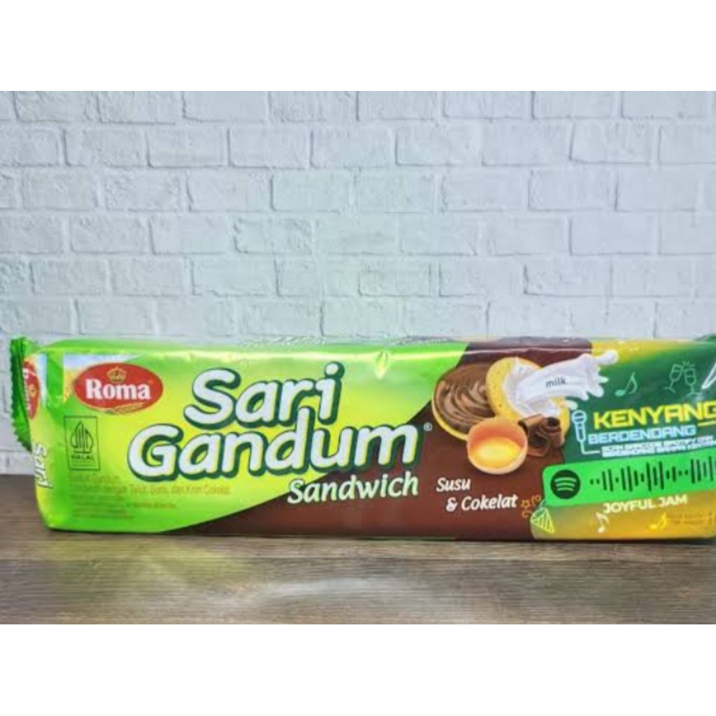 

ROMA SARI GANDUM COKLAT 108gr