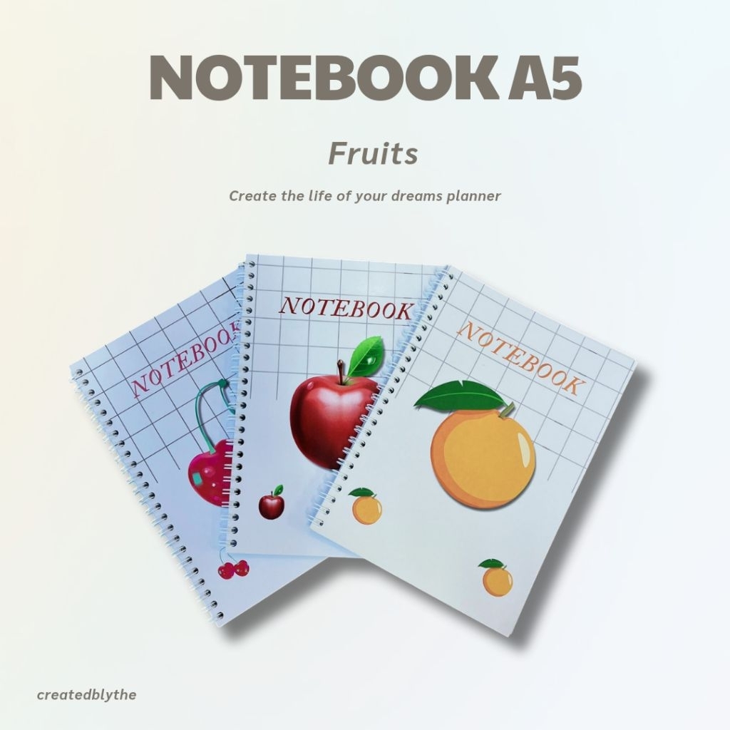 

Notebook A5 fruit