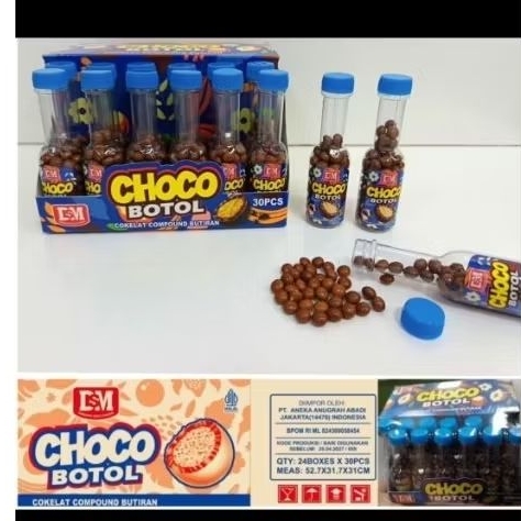 

PERMEN ANAK WARUNG BENTUK CHOCO BOTOL ISI 30PCS
