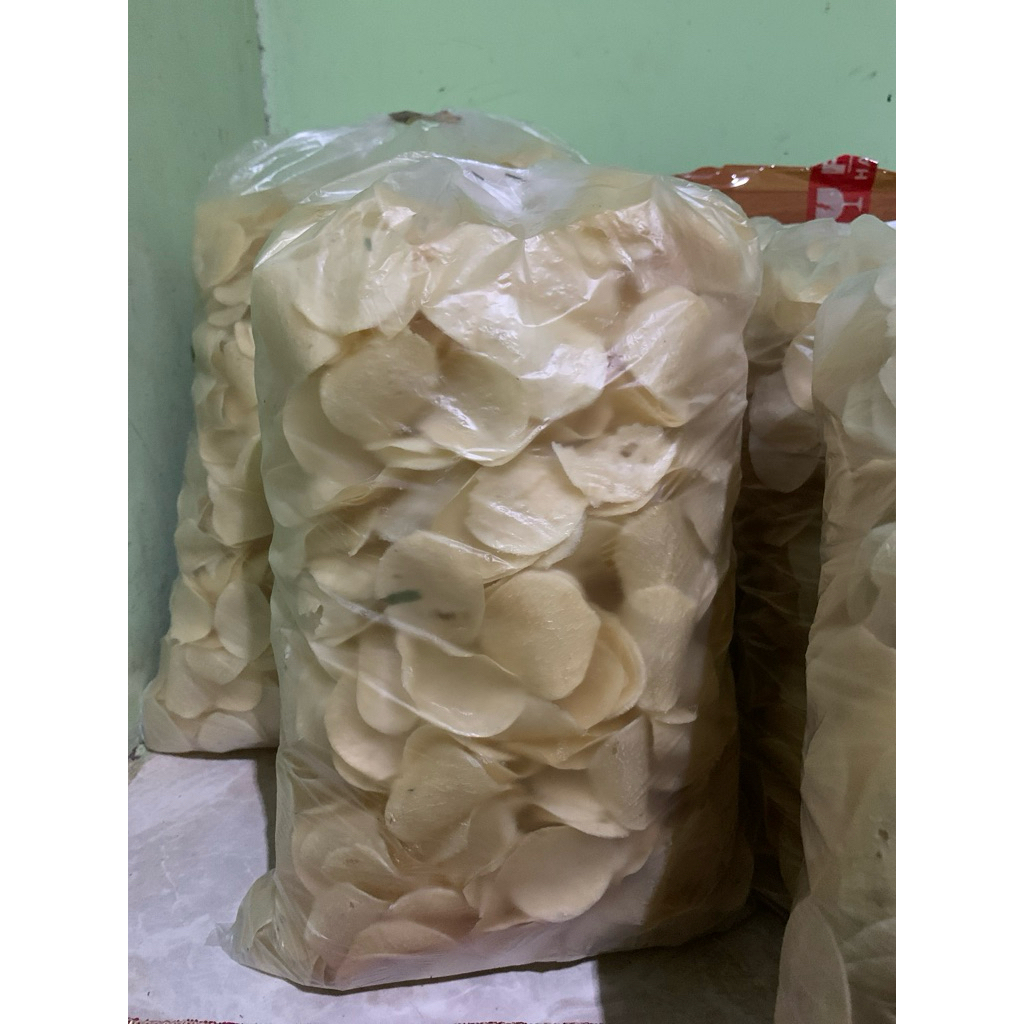 

Kerupuk singkong mentah asli Wonogiri