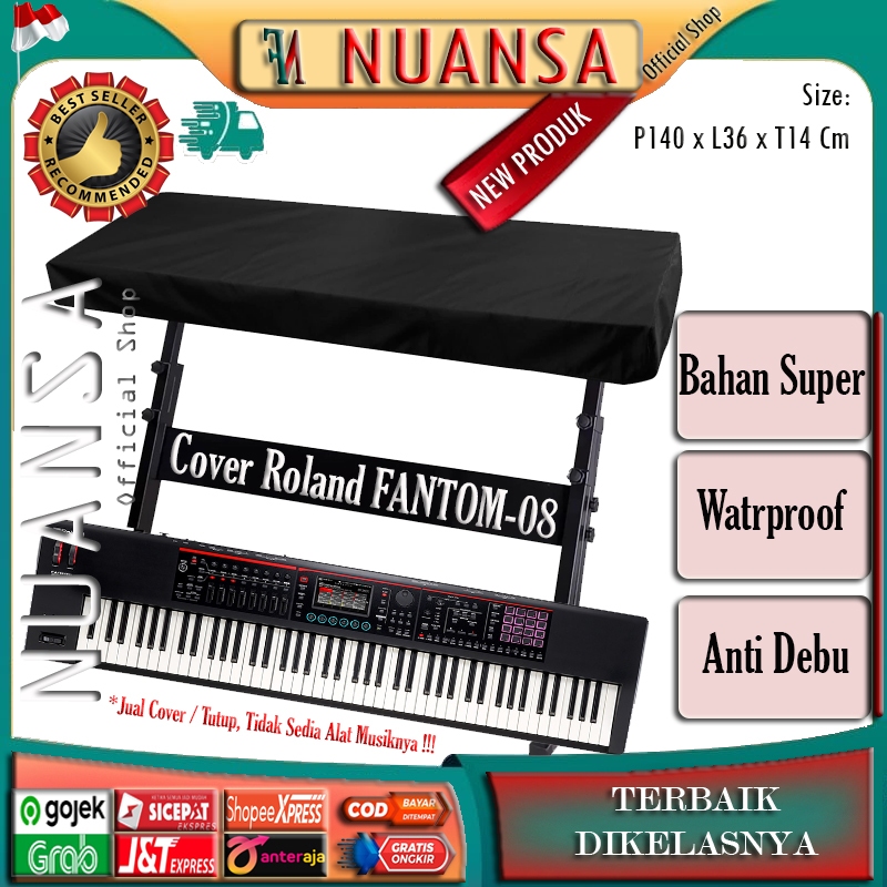 Cover Roland FANTOM 08 Keyboard Synthesizer Waterproof / Cover Keyborad Roland FANTOM 08 / Cover Syn