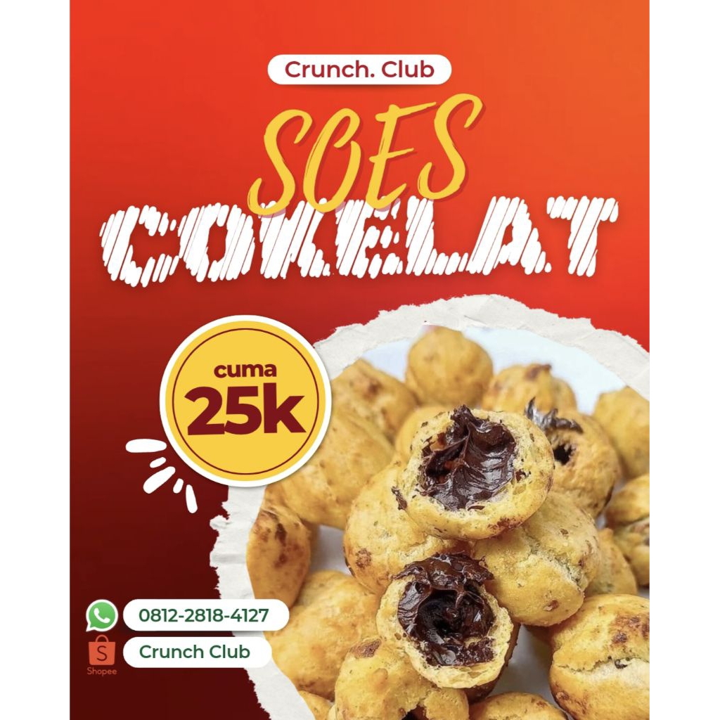 

Crunch.Club | Soes Cokelat