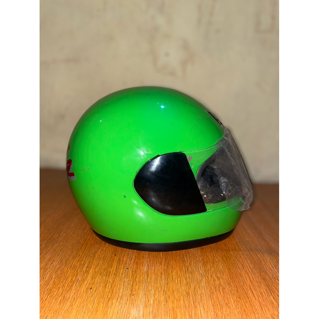 Helm Kawasaki Ninja Original Hijau (Ready)