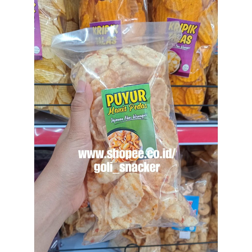 

Snack Puyur Pedas Manis Renyah