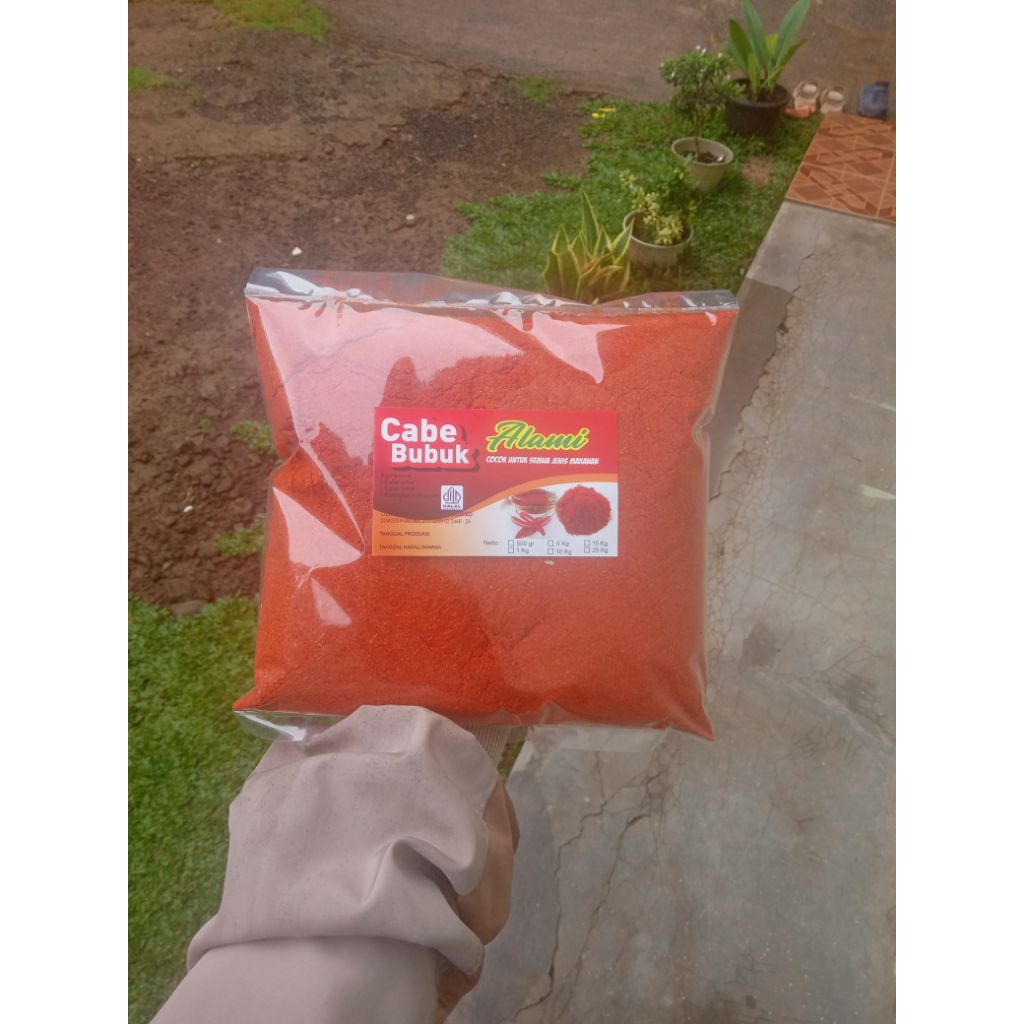 

Cabe halus extra pedas 500 gram