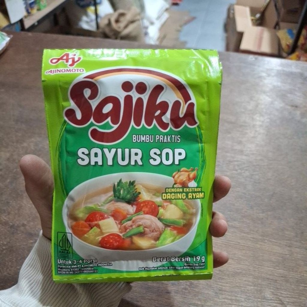 

Sajiku Sayur Sop bumbu berat 19 gr