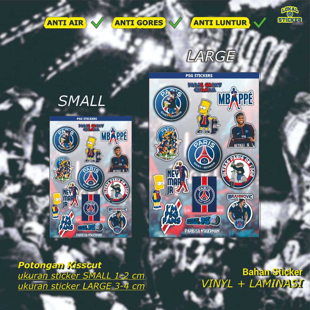

Stiker PSG Vinyl Premium – Sticker HP, Laptop, Helm, Motor, Anti Air, Awet, Keren