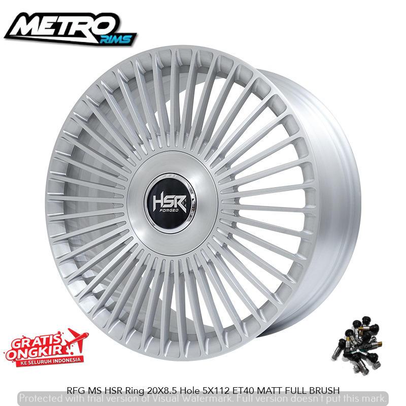 velg premium forged classic ring 20x85 full brush untuk mobil mercy s500  e class A35 G21 HSR RFG MS