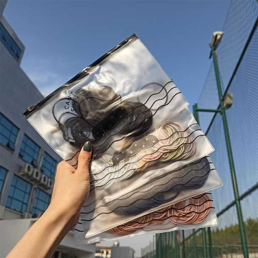 Ikat Rambut Karet Polos 100pcs Elastis Gaya Korea untuk Wanita / Karet Rambut Elastis Bagus