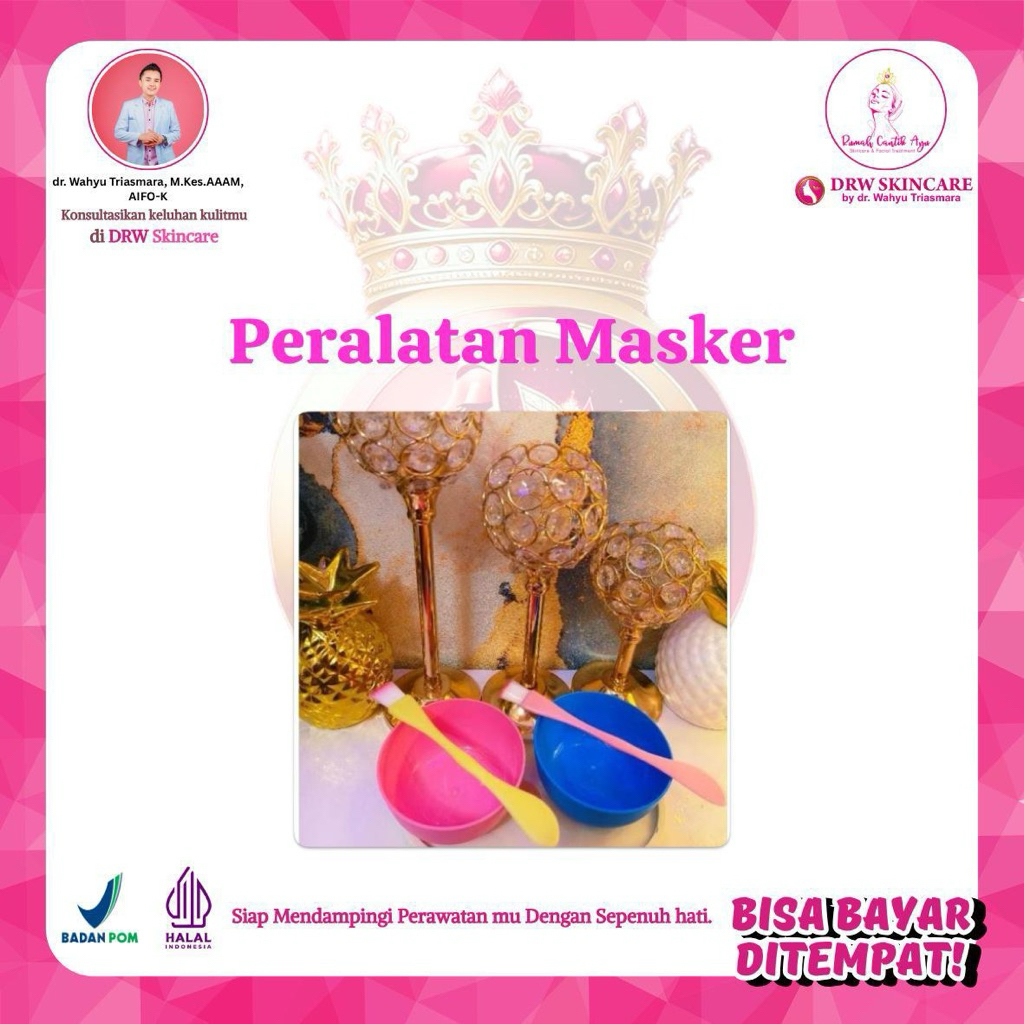 PERLENGKAPAN TREATMENT MASKER WAJAH