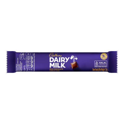 

Cadbury Dairy Milk Cokelat Batang 25 g