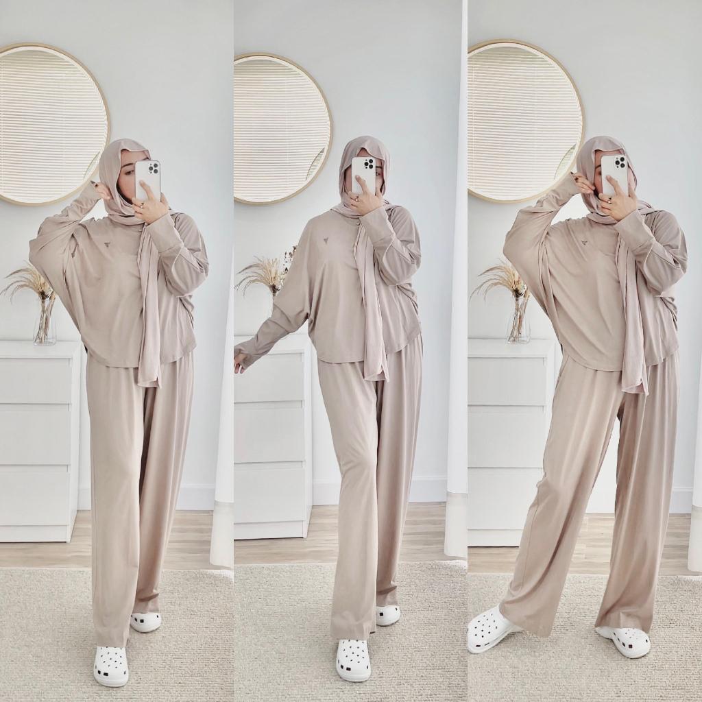 Zoey One Set Setelan Wanita Fashion Muslim Original Produk By Enchante