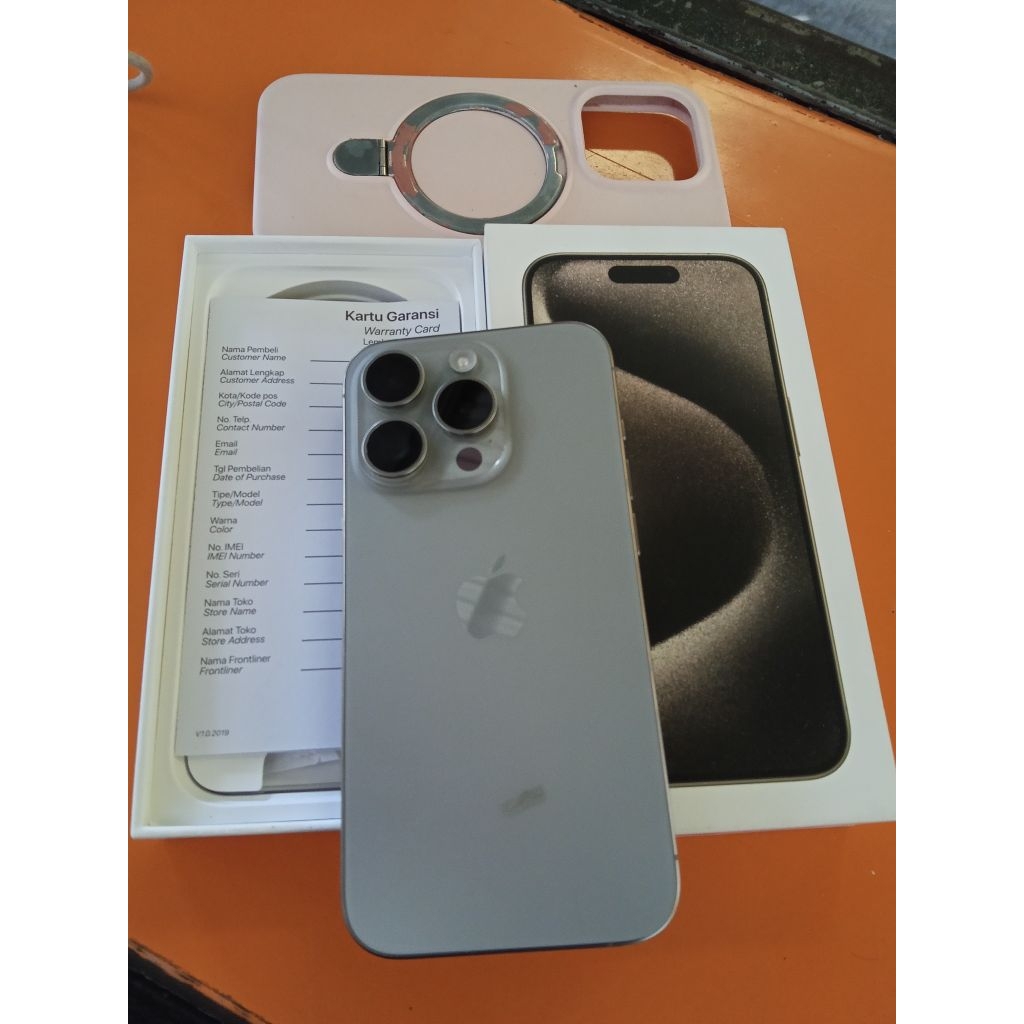 iphone 15pro 128gb ibox