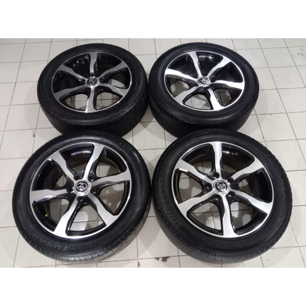 VELG MOBIL BEKAS HSR MODEL VENTURER R17 PCD 5X114,3 PLUS BAN BONUS PNP INOVA TERIOS RUSH VOXY