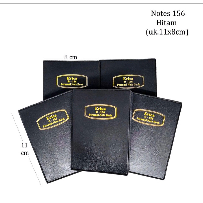 

BUKU NOTE BOOK KECIL ERICA 156 PERSONAL NOTE BOOK (BUKU SAKU)