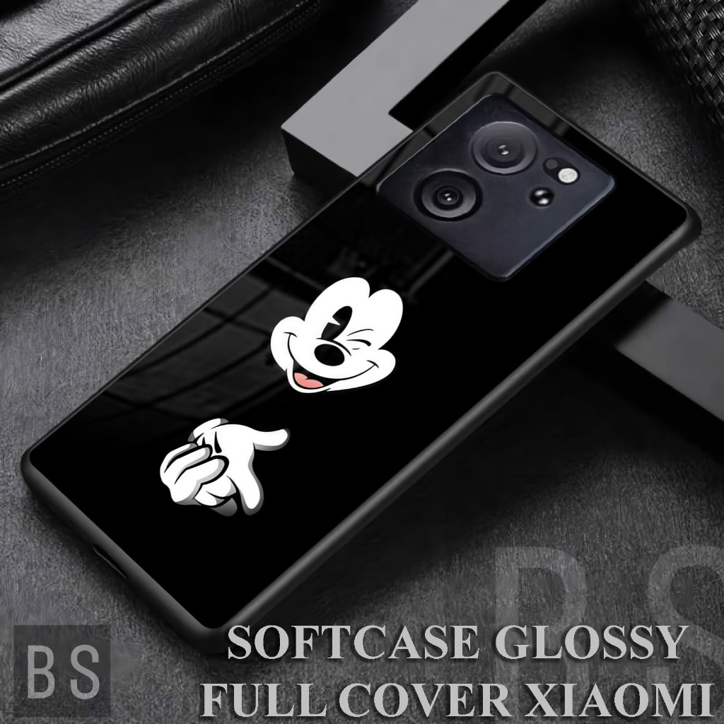[ MK46 MICKEY MOUSE  ] Softcase MI 10T PRO,11T,11T PRO,12T,13T Case Kilau Mirror Sublime Silikon Xia