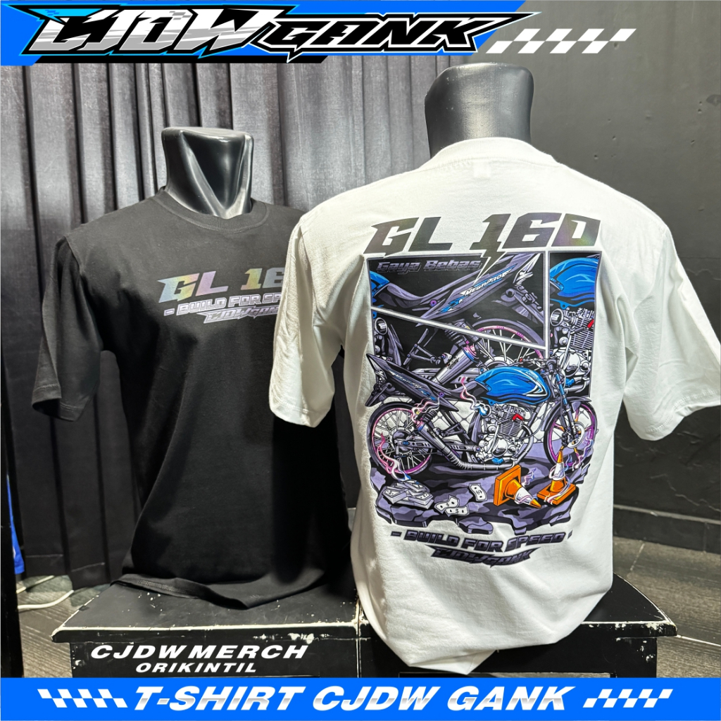 KAOS CJDW GANK VOL.4 GL 160 | KAOS MENYALA | KAOS MEGAPRO