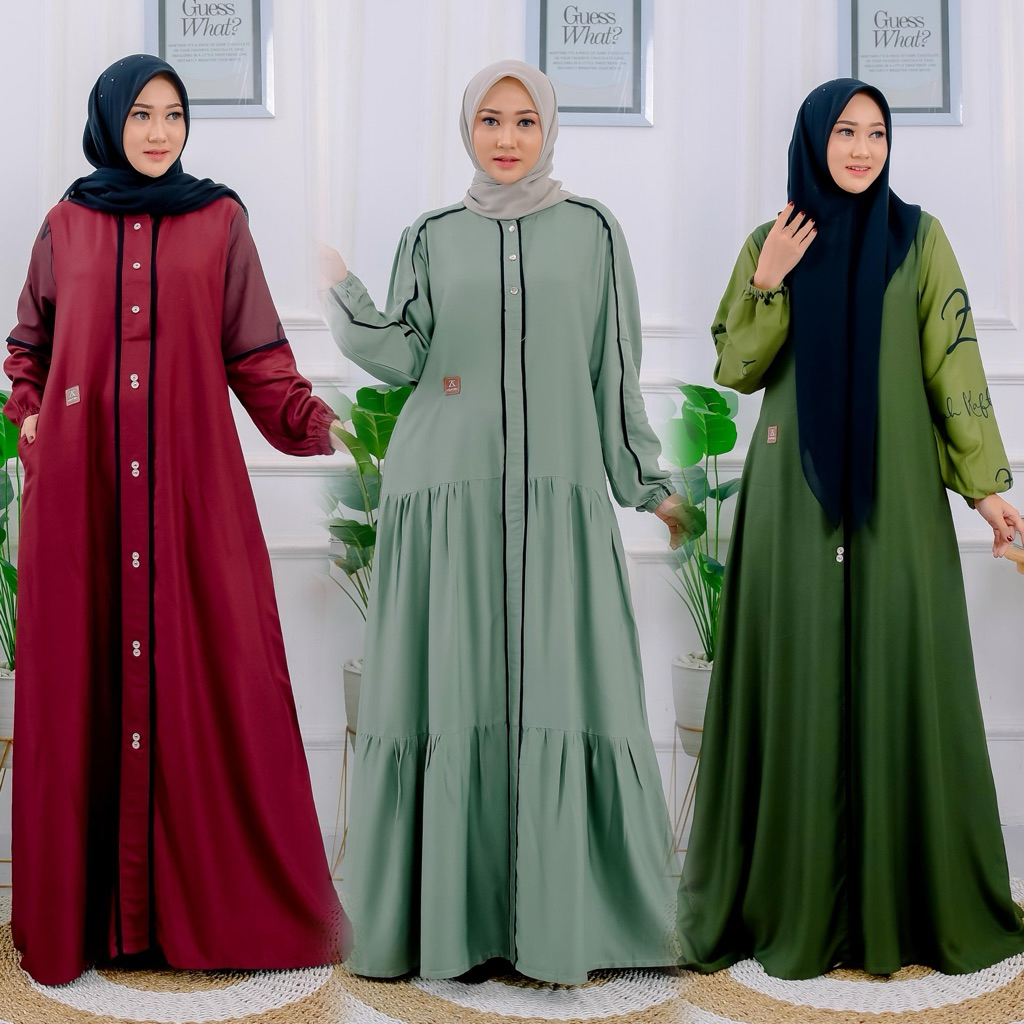 Gamis Ori ZAKIYAH KAFTAN ZK Uniqlo Series ll New Ready Stock