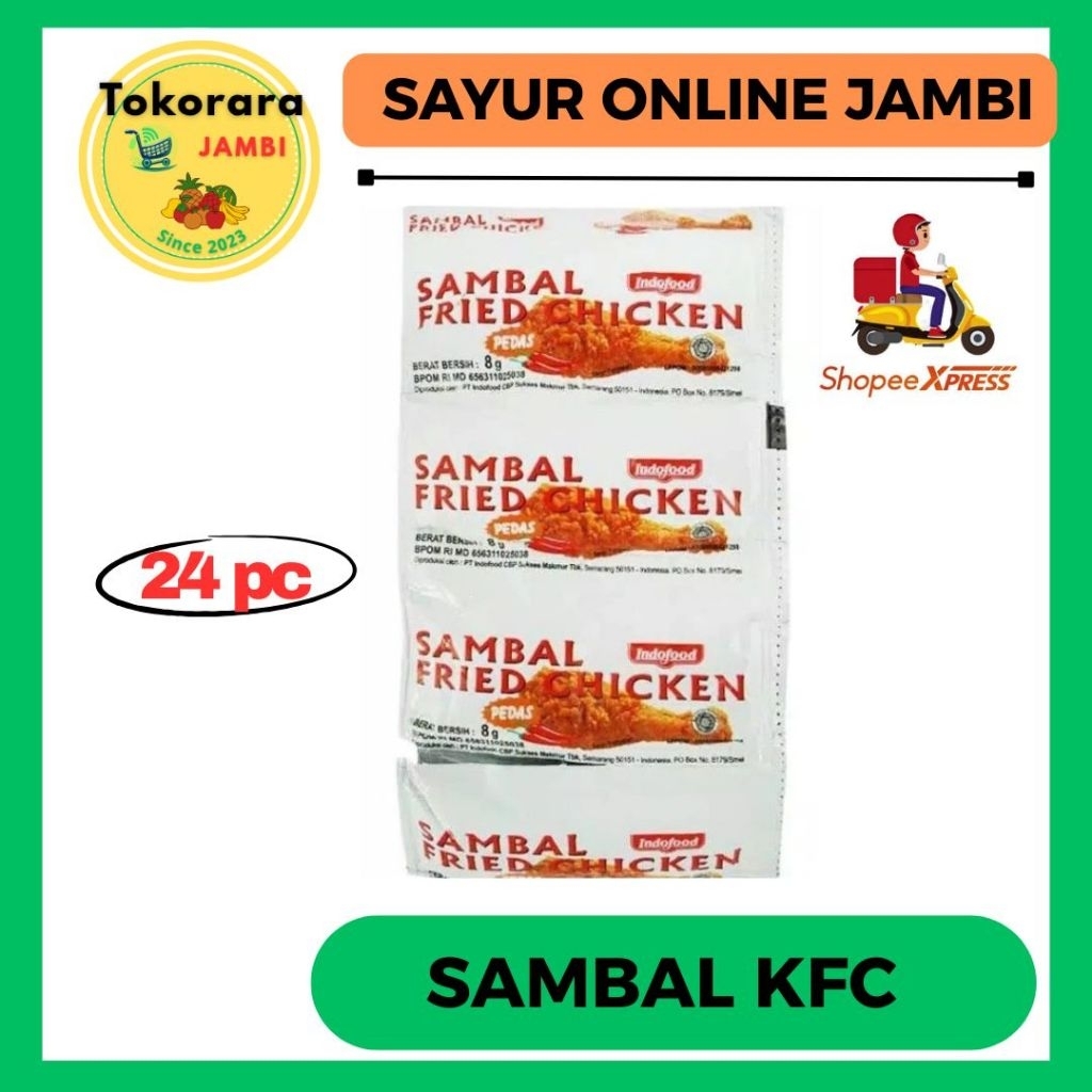 

Sambal fried chicken/Kfc isi 24 pcs-Tokorara.jambi