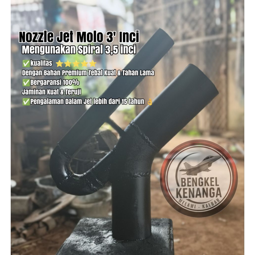 Jet Molo 3 Inci untuk alkon & Robin