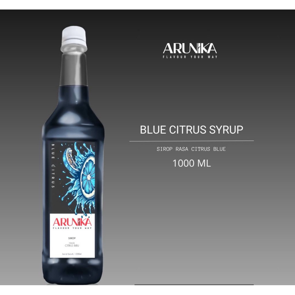 

Blue Citrus Arunika Sirup 1000 ml