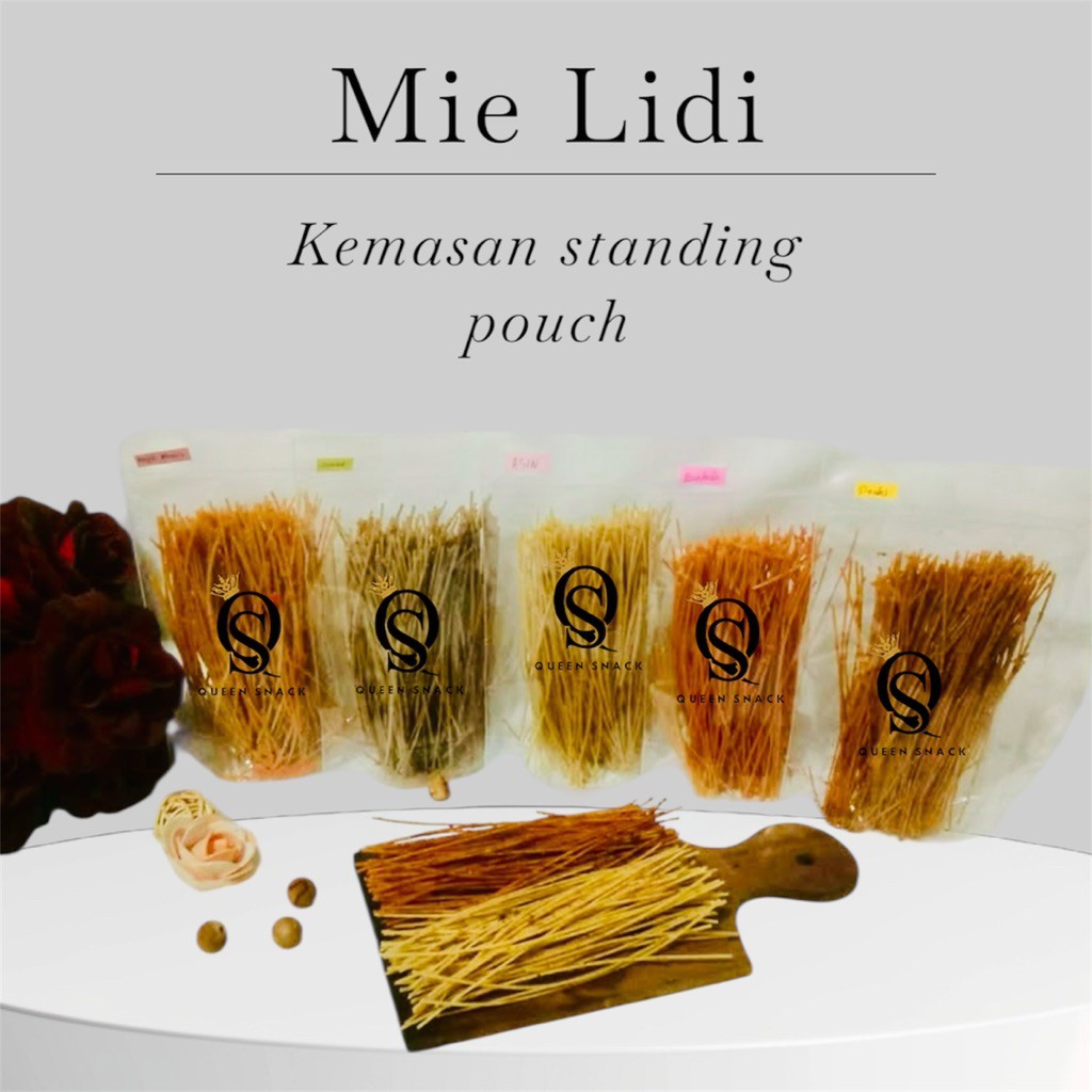 mie lidi/ mie lidi murah/ mie lidi pedas/ mie lidi jadul/ jajanan jadul/ mie lidi gurih
