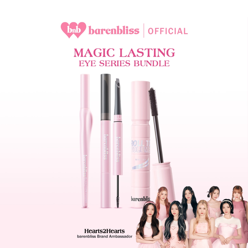 [BEST DEAL] BNB barenbliss Magic Lasting Eye Series Bundle (Mascara + Eyebrow + Eyeliner)