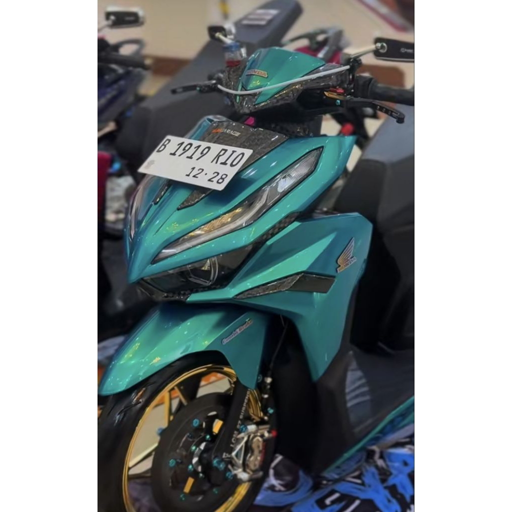 Cat Pu Aztec Green Pearl | cet hijau metalic