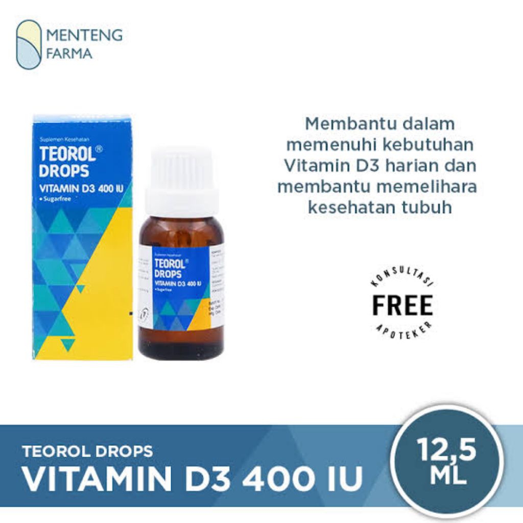 Teorol Drop 400 iu ( Vitamin D3 400 iu )