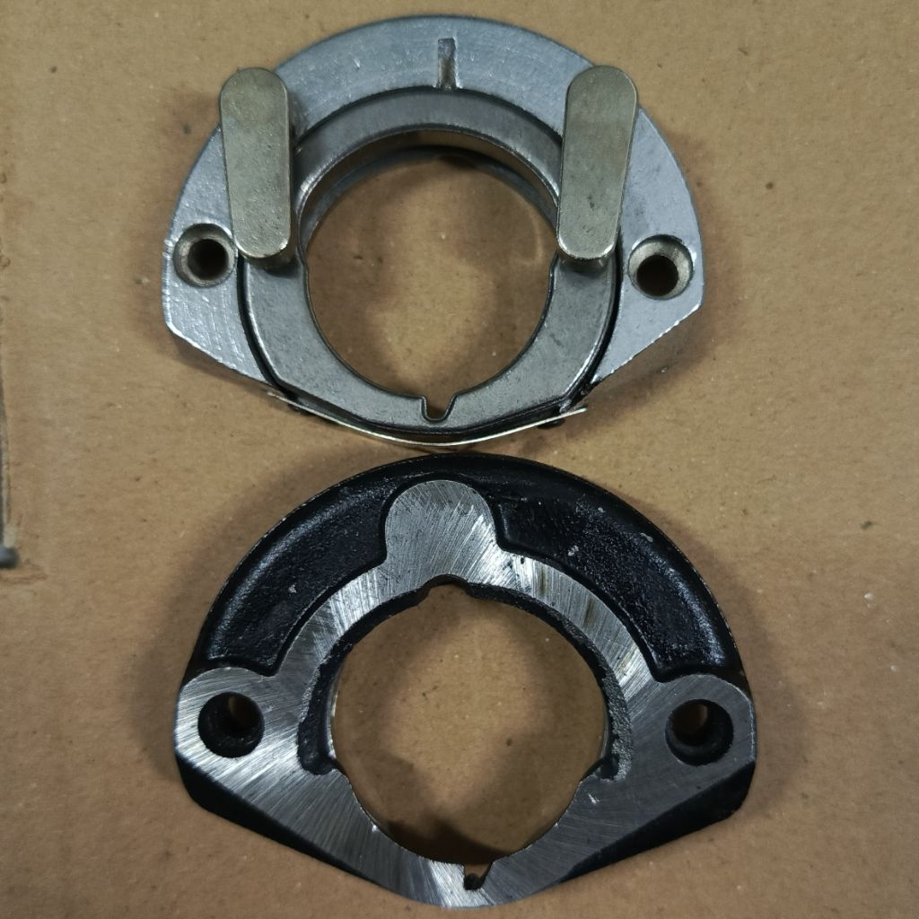 blok mesin jahit kecil jadul tradisional singer butterfly