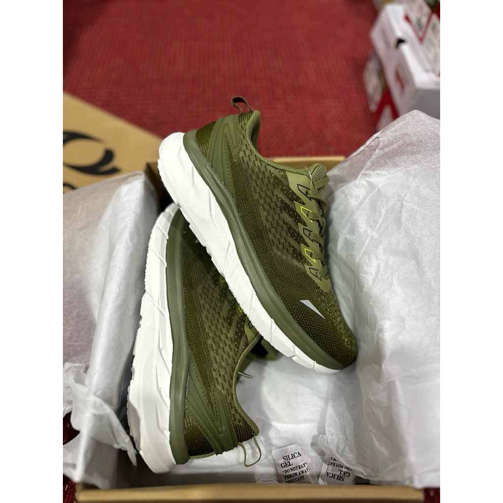 Sepatu Lari Pria Astec Kongo Olive Green Original BNIB