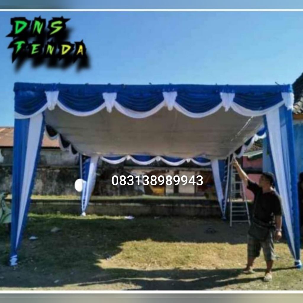 tenda ukuran 4x6+dekorasi tenda masyarakat/tenda pesta