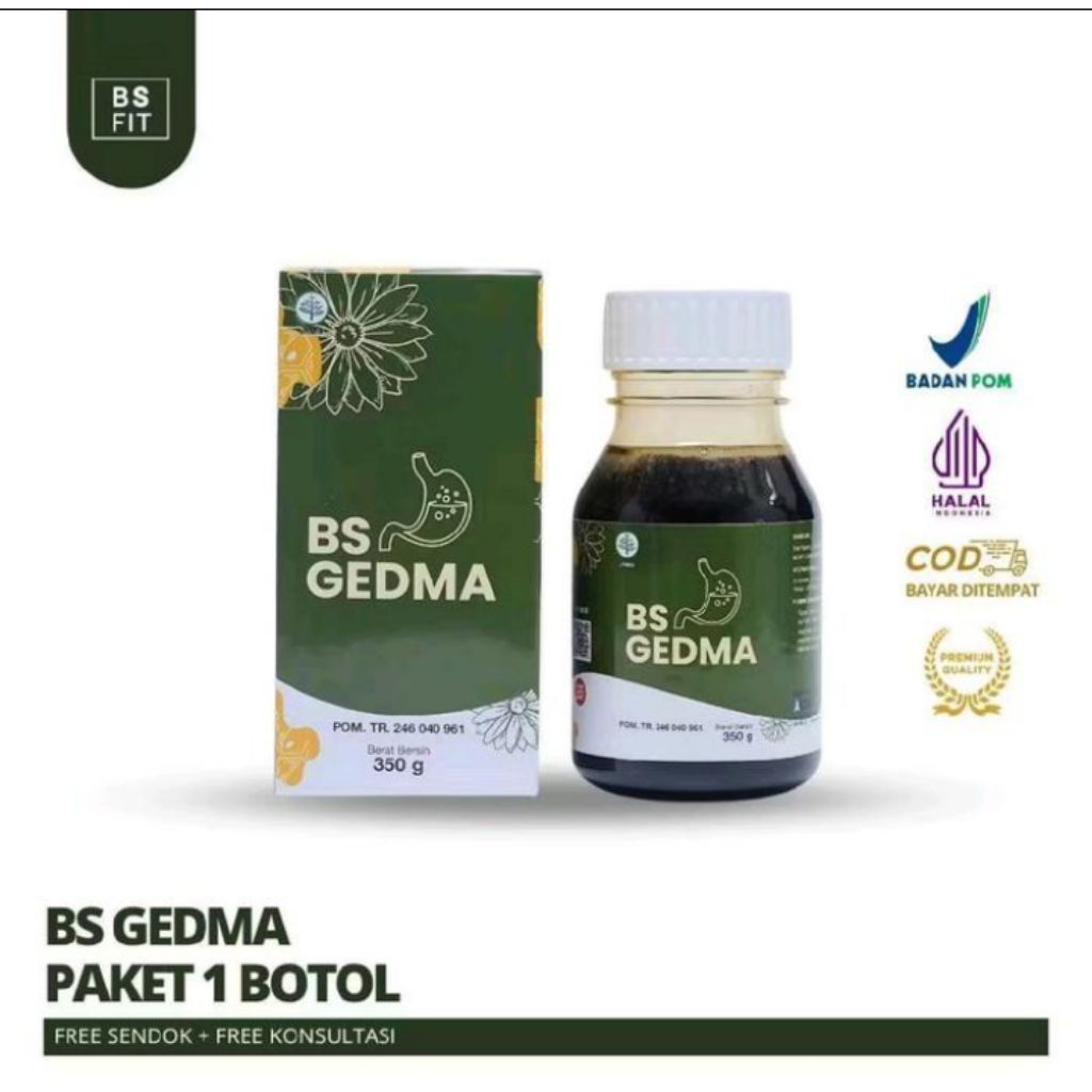 

PAKET 1PC MADU BS GEDMA OFFICIAL SHOPEESHOP