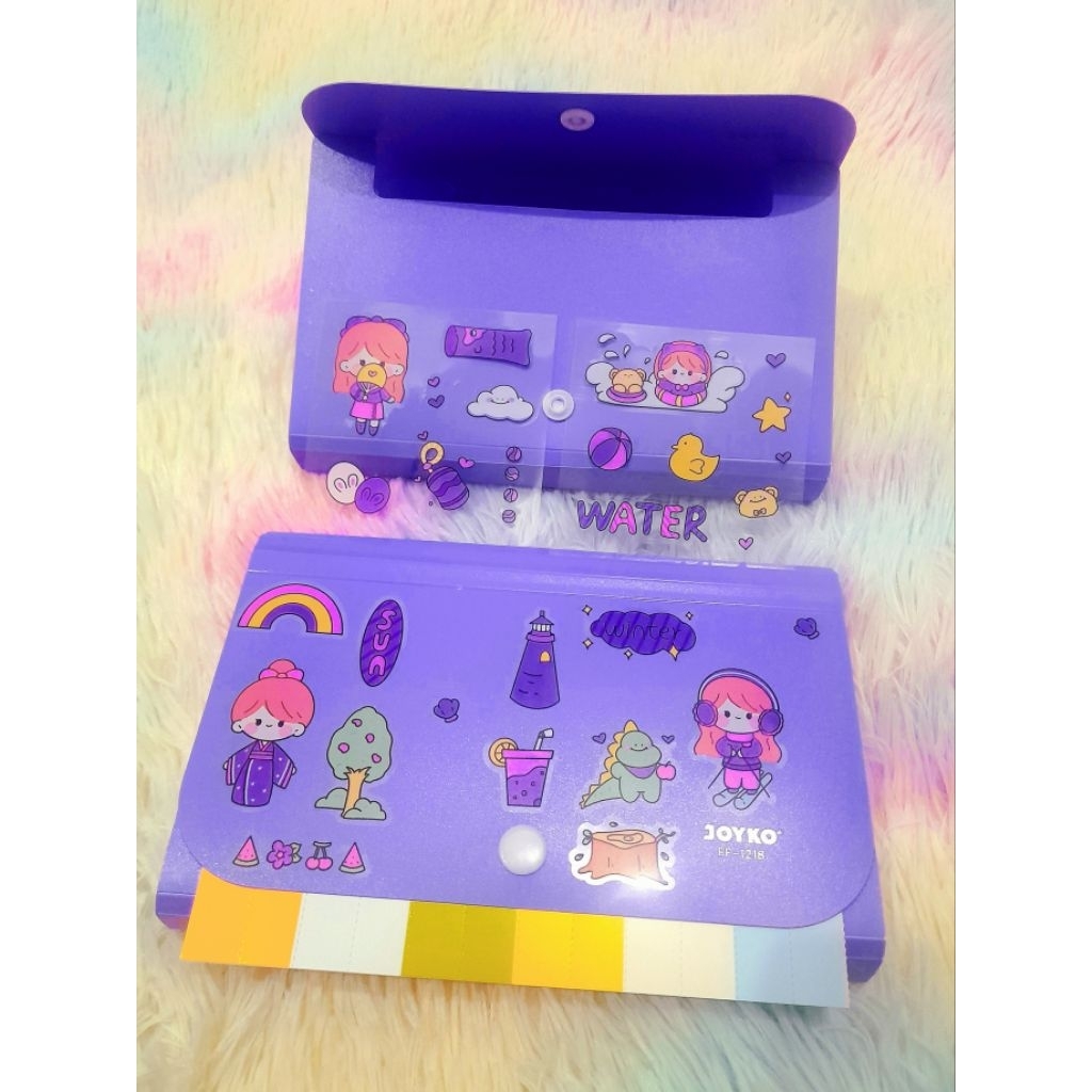 

Dompet Dokumen Plastik | 13 Slot Uang