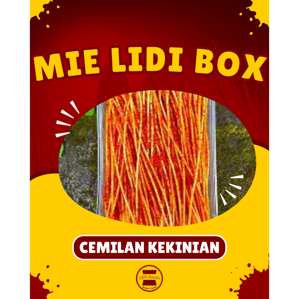

Mie lidi box rasa pedas