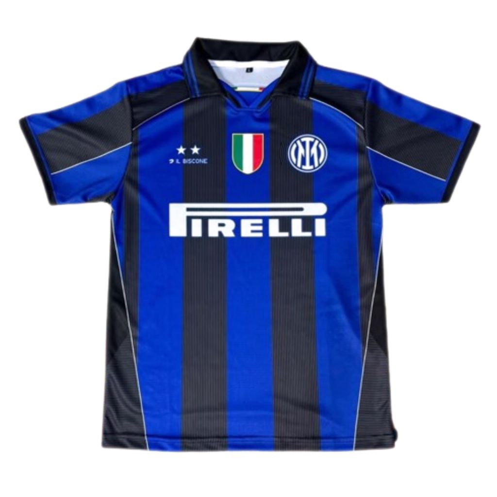 Jersey Bola Full Printing Milan Vintage Retro Away 2007 Dryfit S-XXL