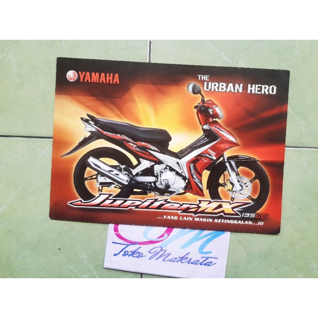 brosur iklan motor Yamaha JUPITER MX 135 LC