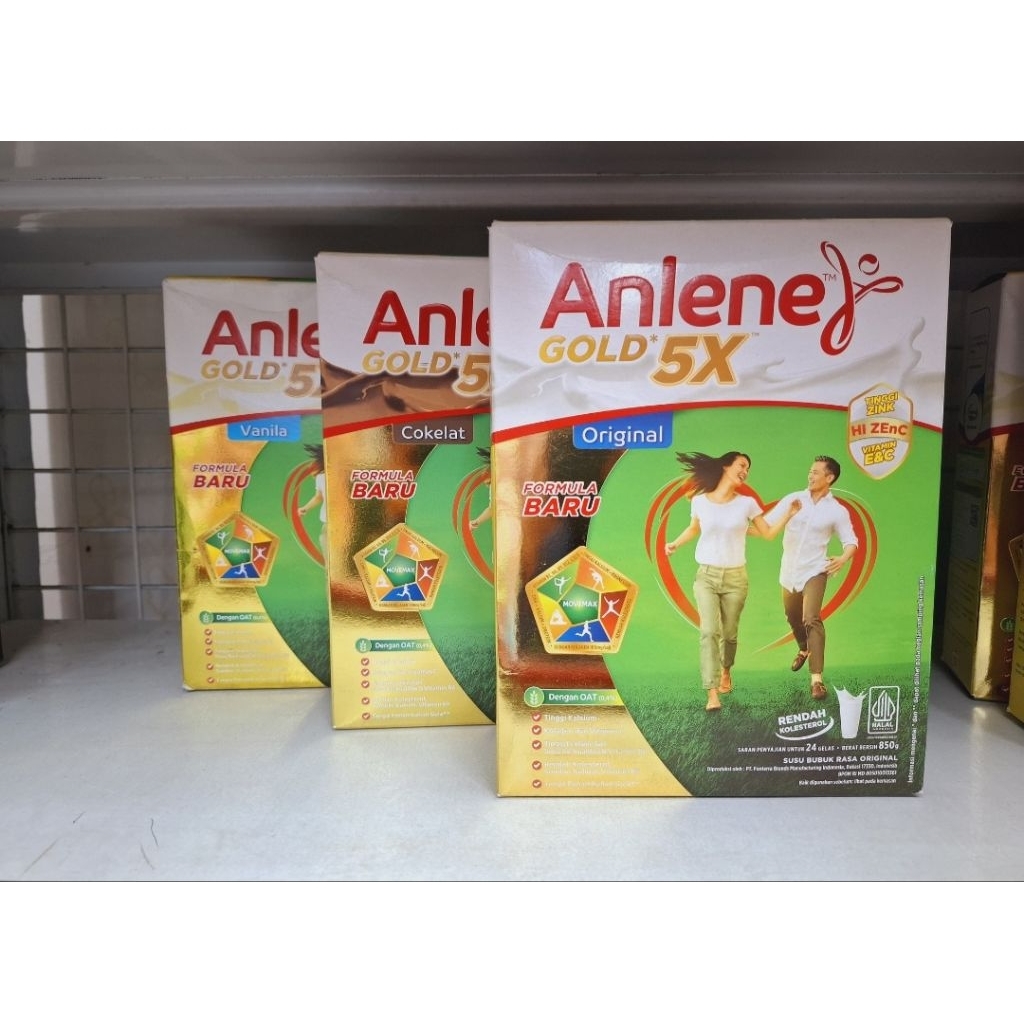 

BACA DEKRIPSI PRODUK!!SUSU ANLENE GOLD 885gr BOX SUSU DEWASA/SUSU MURAH/RASA VANILA/RASA COKLAT/RASA ORIGINAL