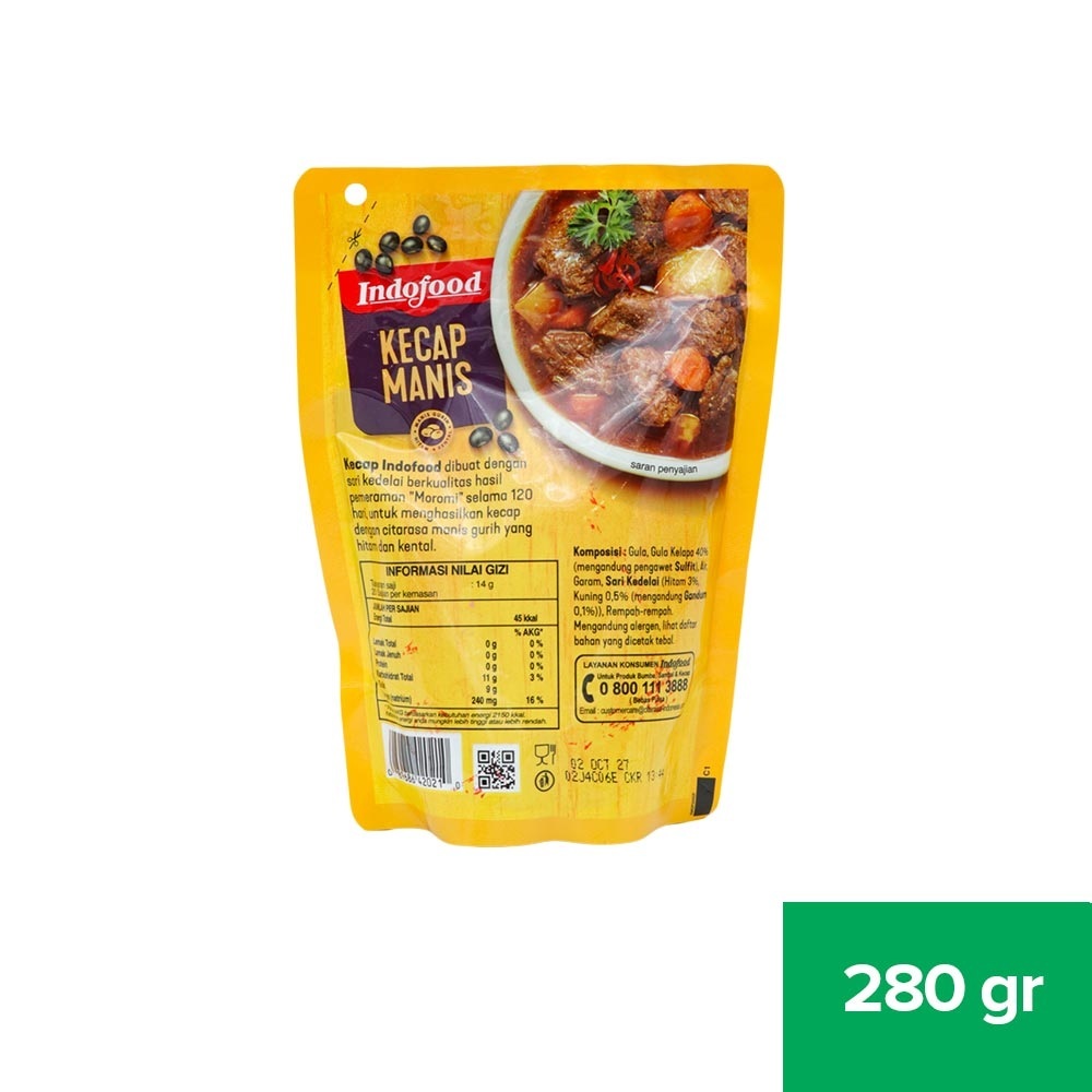 

INDOFOOD KECAP MANIS REFFILL 280GR
