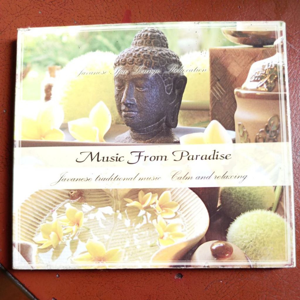 CD Music from Paradise Javanese Traditional music calm and relaxing