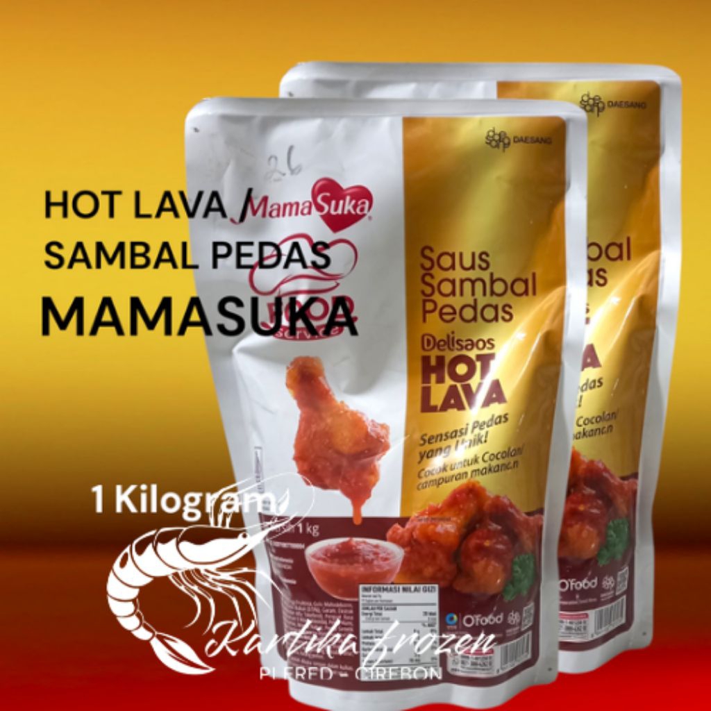 

MAMASUKA HOTLAVA SAUCE PEDAS 1 KG