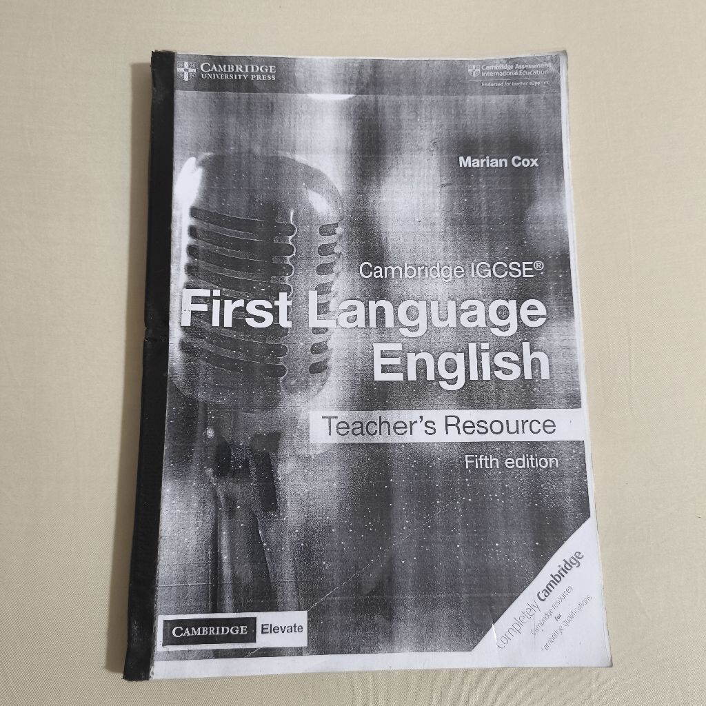 Cambridge IGCSE First Language English Teacher's Resource (fifth edition)