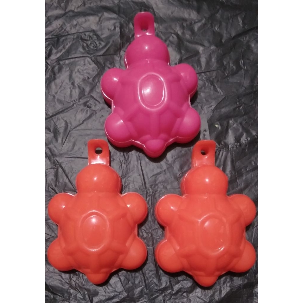 36 Pcs Cetakan Puding Agar Jelly Motif Kura² / Cetakan Kue Bolu Kukus Bentuk Karakter Kura-Kura