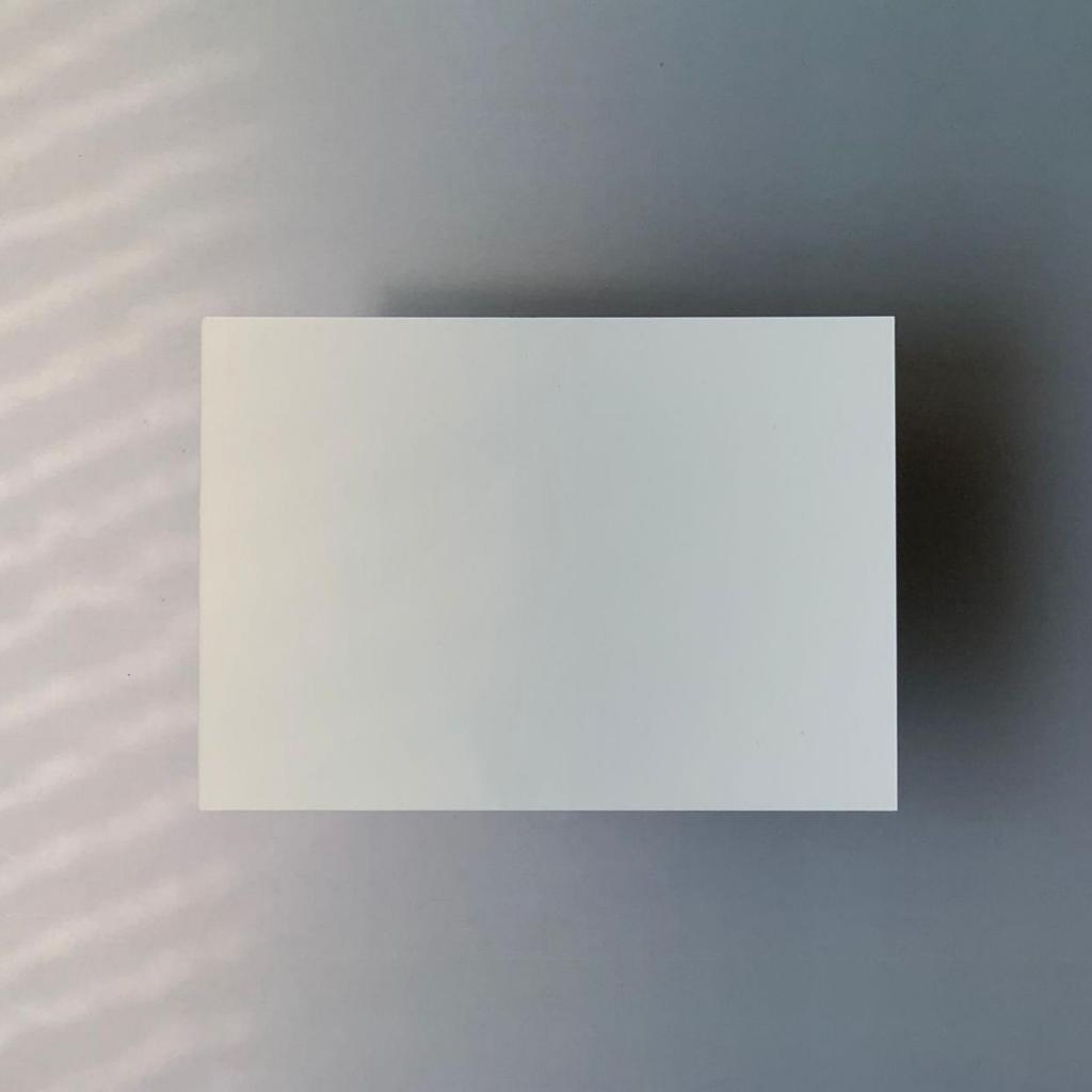 

5 pc Premium Blank Flat Card Kartu Kosong Polos