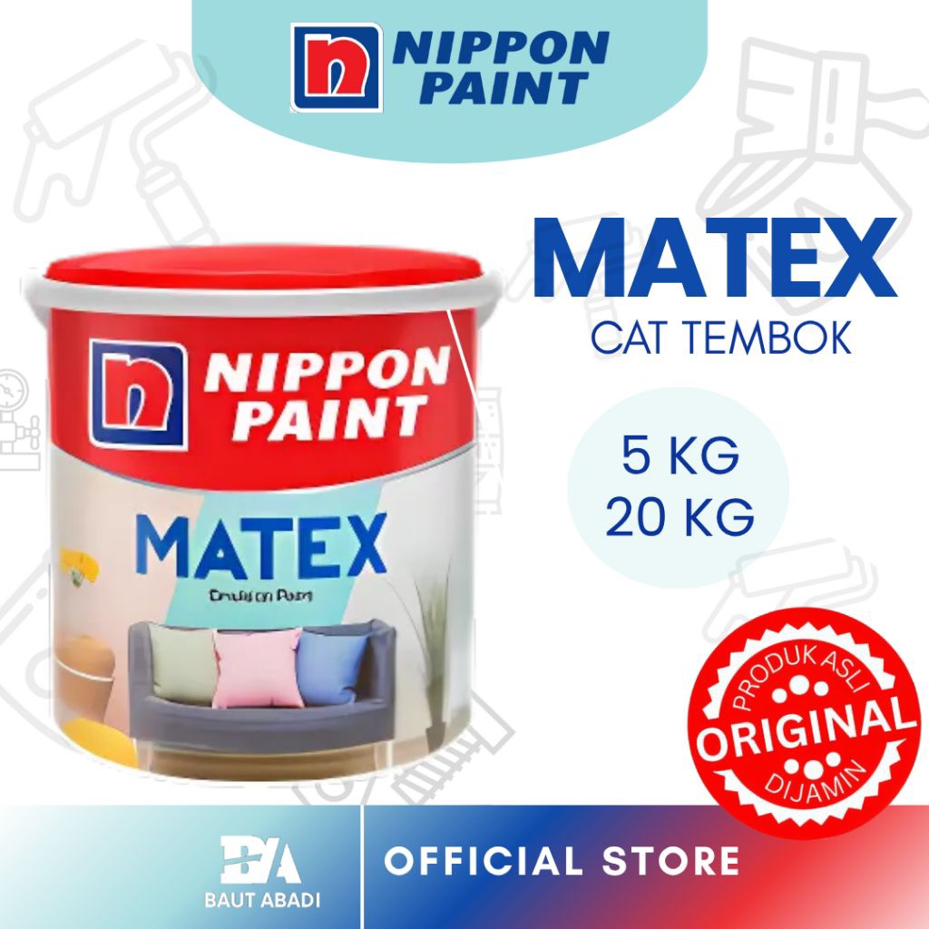 Cat Tembok Matex Nippon Paint 5 kg - 9&10