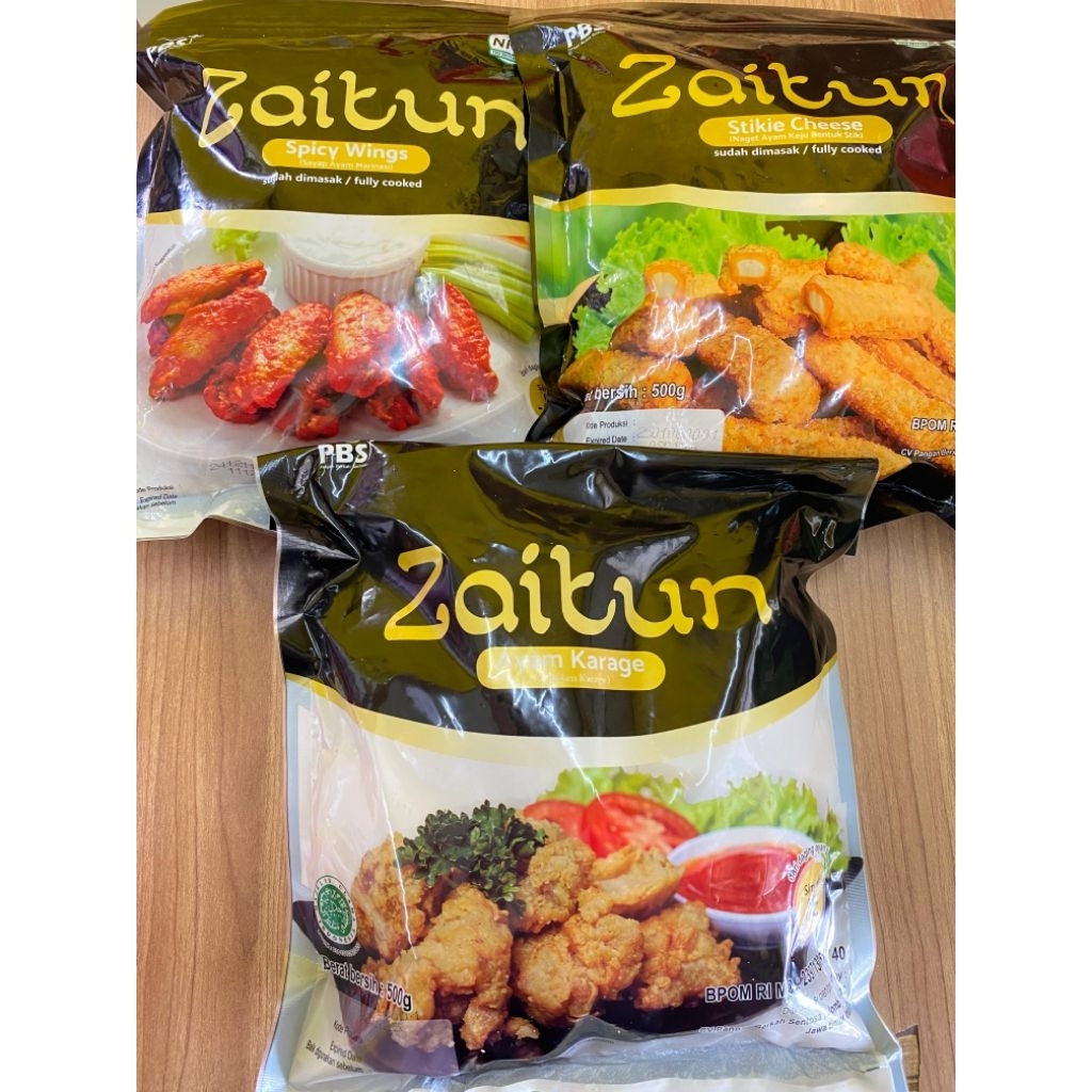 

Zaitun Makanan frozen Olahan ayam 500gr