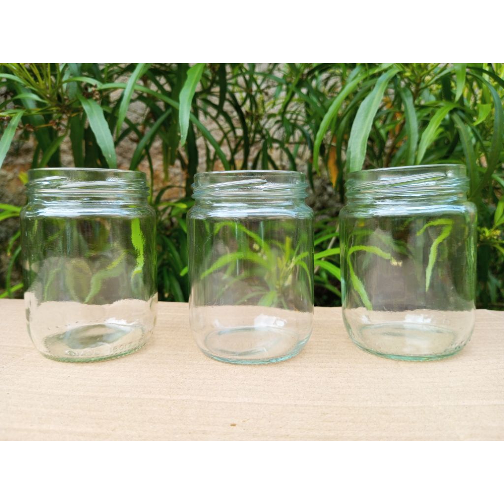 Botol kaca jar 250ml / toples sambal 250ml / toples selai 250ml / toples kaca 250ml / food grade 250