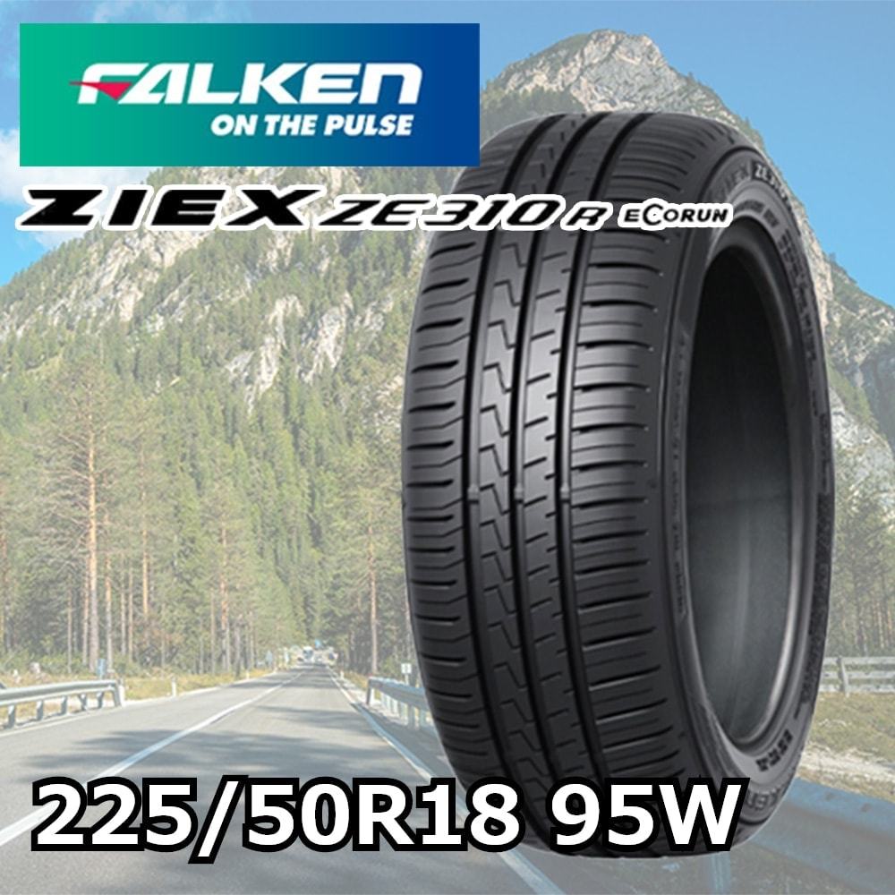 BAN MOBIL TUBLES 225 50 R18 FALKEN ZE310 FREE PASANG DI TOKO