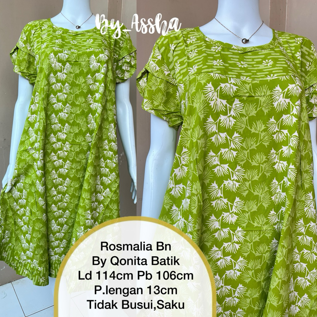 Daster Batik Qonita Pekalongan Rosmalia Bn